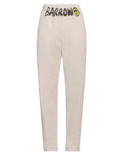Barrow Woman Pants Beige Size L Cotton
