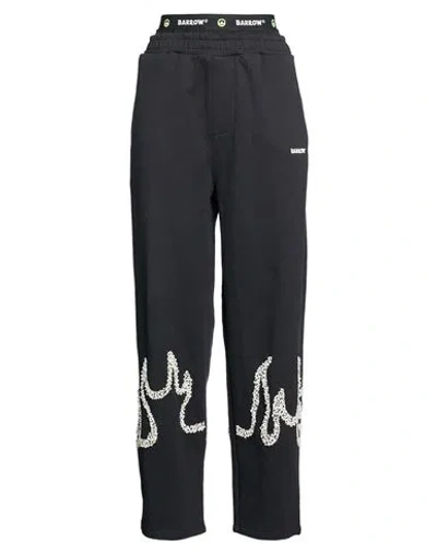 Barrow Woman Pants Black Size Xl Cotton