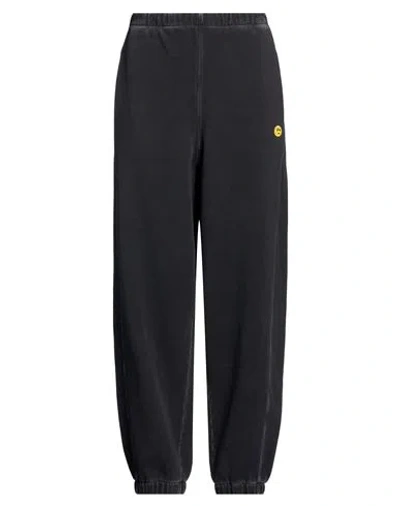 Barrow Woman Pants Charcoal Size S Cotton In Black