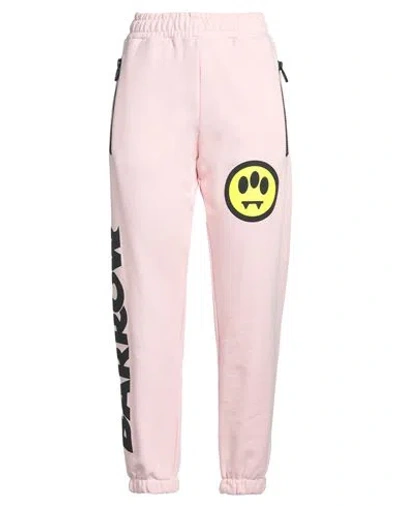 Barrow Woman Pants Light Pink Size S Cotton