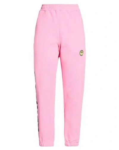 Barrow Woman Pants Pink Size L Cotton
