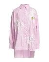 Barrow Woman Shirt Pink Size M Cotton, Polyamide, Elastane