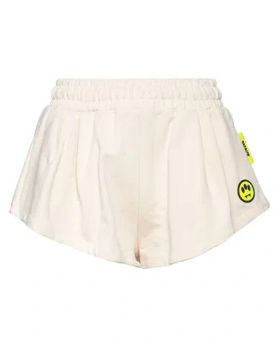 Barrow Woman Shorts & Bermuda Shorts Beige Size M Cotton