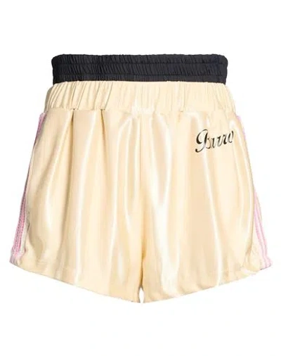 Barrow Woman Shorts & Bermuda Shorts Beige Size S Polyester In Black
