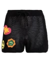 Barrow Woman Shorts & Bermuda Shorts Black Size L Cotton