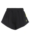 Barrow Woman Shorts & Bermuda Shorts Black Size L Cotton