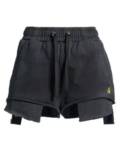 Barrow Woman Shorts & Bermuda Shorts Black Size S Cotton
