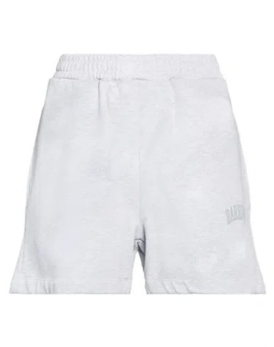 Barrow Woman Shorts & Bermuda Shorts Grey Size L Cotton, Polyester In Gray