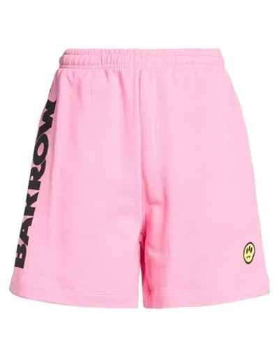 Barrow Woman Shorts & Bermuda Shorts Pink Size L Cotton