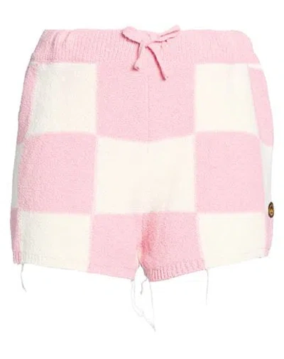 Barrow Woman Shorts & Bermuda Shorts Pink Size M Cotton, Polyamide