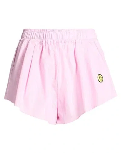 Barrow Woman Shorts & Bermuda Shorts Pink Size M Cotton, Polyester, Polyamide