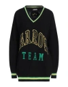 Barrow Embroidered Logo Knit Sweater In Black