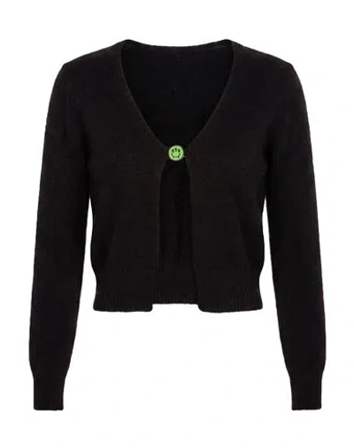 Barrow Woman Sweater Black Size M Polyacrylic, Superkid Mohair, Polyamide