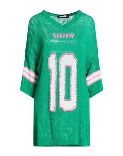 Barrow Woman Sweater Green Size S Viscose, Polyamide