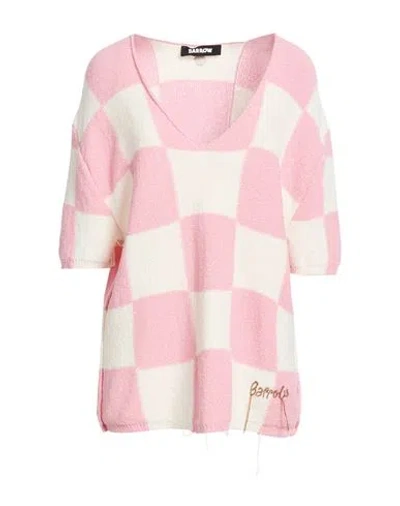 Barrow Woman Sweater Pink Size M Cotton, Polyamide
