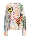 Barrow Woman Sweatshirt Beige Size L Cotton In Beige