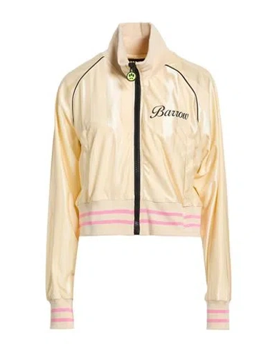 Barrow Woman Sweatshirt Beige Size S Polyester In Sand