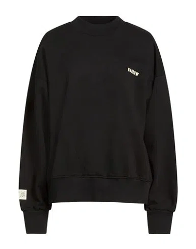 Barrow Woman Sweatshirt Black Size M Cotton