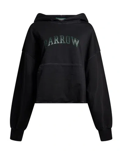 Barrow Woman Sweatshirt Black Size Xs Cotton