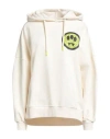 Barrow Woman Sweatshirt Cream Size L Cotton In Neutral