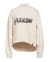 Barrow Woman Sweatshirt Ivory Size L Cotton In Neutral