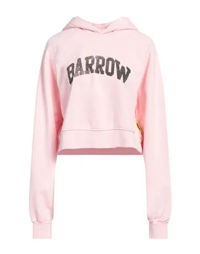 Barrow Woman Sweatshirt Pink Size L Cotton