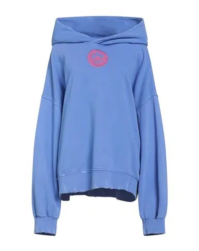 Barrow Woman Sweatshirt Slate Blue Size M Cotton