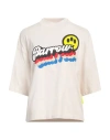 Barrow Woman T-shirt Beige Size M Cotton In Beige