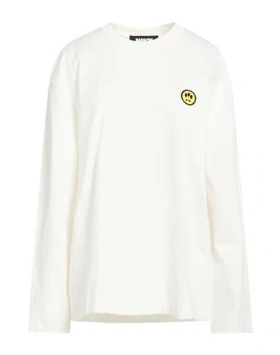 Barrow Woman T-shirt White Size M Cotton In Neutral