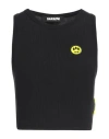 Barrow Woman Top Black Size L Viscose, Elastane