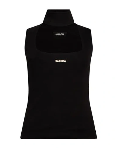 Barrow Woman Top Black Size S Cotton, Elastane