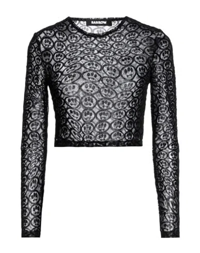 Barrow Woman Top Black Size M Polyester, Elastane