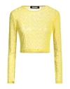 Barrow Woman Top Yellow Size S Polyester, Elastane