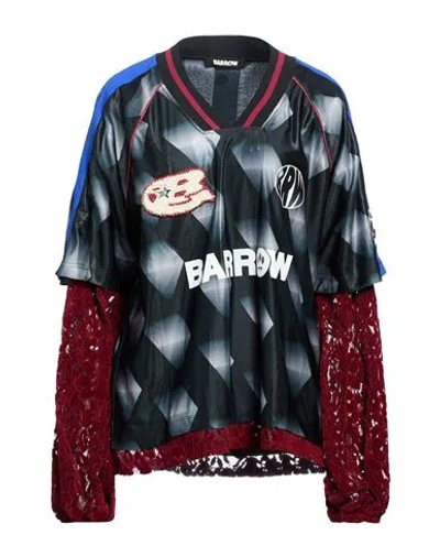 Barrow Woman T-shirt Black Size M Polyester In Multi