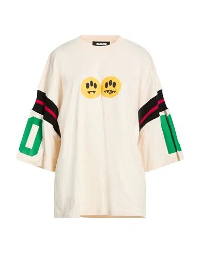 Barrow Woman T-shirt Cream Size L Cotton In White