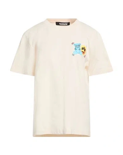 Barrow Woman T-shirt Cream Size L Cotton In White