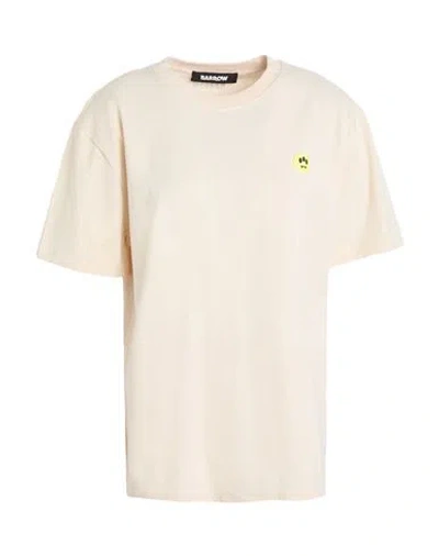 Barrow Woman T-shirt Cream Size M Cotton In Neutral