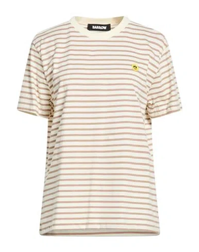 Barrow Woman T-shirt Cream Size M Cotton In White
