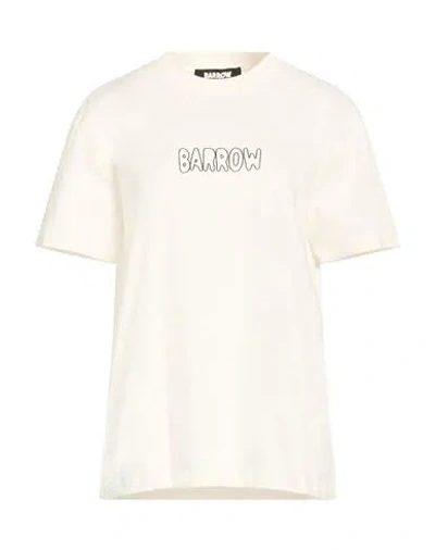 Barrow Woman T-shirt Ivory Size S Cotton In White