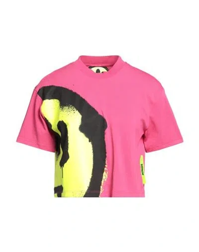 Barrow Woman T-shirt Magenta Size L Cotton In Pink