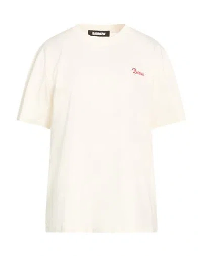 Barrow Woman T-shirt Off White Size L Cotton