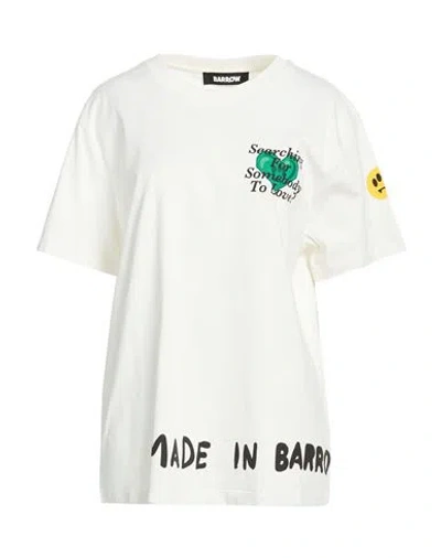Barrow Woman T-shirt White Size L Cotton