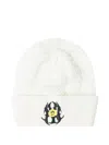 Barrow Wool Beanie Hat In White