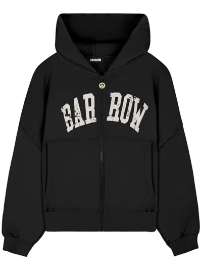 Barrow Zip Hoodie Clothing In Black