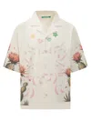 Barrow's Beige Regular Printed Shirt In Beige