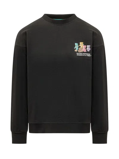 Barrow's Black Crew Neck Sweatshirt