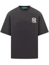 Barrow's Black Crew Neck T-shirt In Black