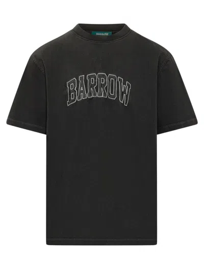 Barrow's Black Crew Neck T-shirt