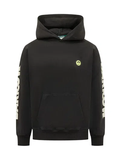 Barrow's Black Logo Regular Hoodie