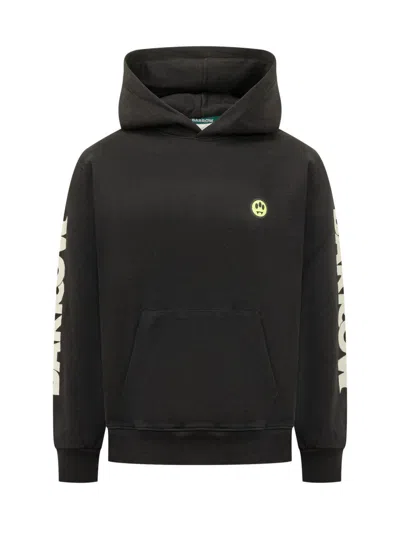 Barrow's Black Logo Regular Hoodie